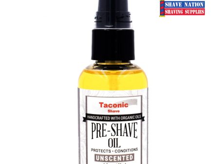 Taconic Unscented Organic Pre-Shave Oil For Discount