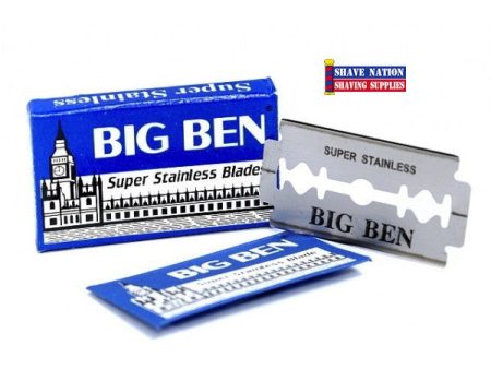 Big Ben Super Stainless DE Blades 5 Sale